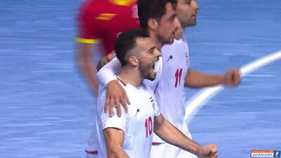 گل دوم ایران به قرقیزستان با کاشته دیدنی آقاپور - پارس فوتبال | خبرگزاری فوتبال ایران | ParsFootball