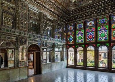 خانه‌ ای  تاریخی و قدیمی در شهر شیراز +عکس
