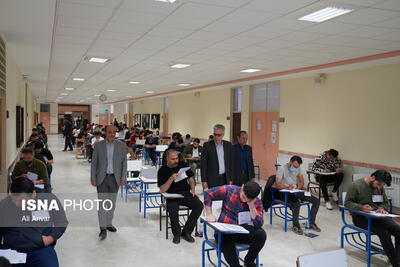 بازدید رئیس ستاد برگزاری آزمون‌های سراسری اردبیل از حوزه‌های امتحانی کنکور