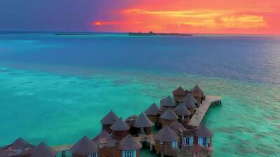 آهنگ بی کلام آرامش بخش از جزیره مالدیو + فیلم