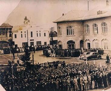 تصویری از هشتاد سال قبل میدان شهرداری رشت