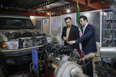 رونمایی نخستین «موتور ۶ سیلندر بنزینی» ایران‌ساخت