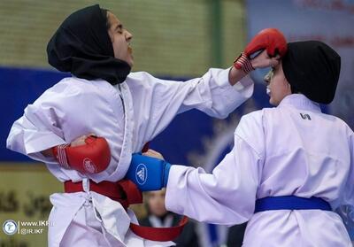 رقابت 2300 دختر کاراته‌کا در همدان+فیلم - تسنیم