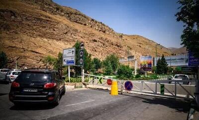 ممنوعیت تردد از آزادراه تهران _ شمال به سمت چالوس