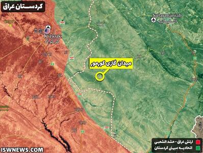 حمله موشکی به میدان گازی سلیمانیه عراق - عصر خبر