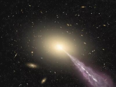 امروز در فضا: هابل تصویری از کهکشان میزبان یک اختروش را ثبت کرد