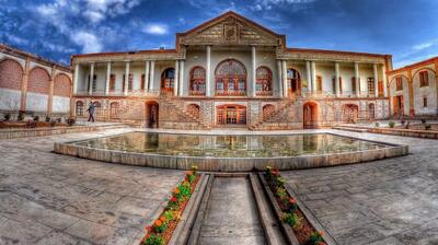 خانه بلورچیان بنای بسیار زیبا از دوره قاجار