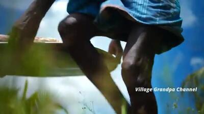 (ویدئو) غذای روستایی در هند؛ پخت جالب 10 کیلو خورشت استخوان گاو