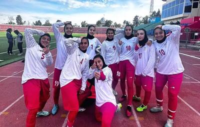 پیروزی پر گل تیم فوتبال دختران ایران در تورنمنت کافا