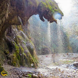 آبشار دائمی «باران کوه»؛ طبیعتی جذاب برای تمامی فصول