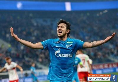 گزارش رسانه روسی از دوران طلایی سردار آزمون در زنیت - پارس فوتبال | خبرگزاری فوتبال ایران | ParsFootball
