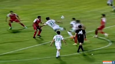 والی تماشایی شروین بزرگ؛ گل دوم آلومینیوم - پارس فوتبال | خبرگزاری فوتبال ایران | ParsFootball
