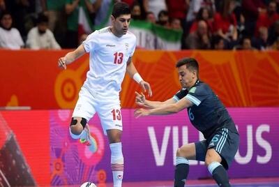 گل اول ایران به ازبکستان در فینال فوتسال جام ملت‌های آسیای ۲۰۲۴