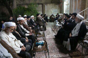 نوه و نتیجه امام خمینی در مراسم عزاداری فوت عروس ارشد امام + تصاویر