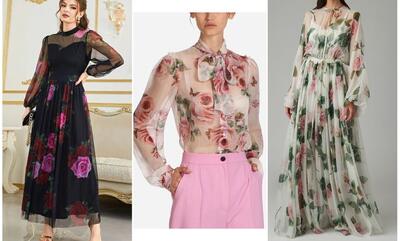 5 مدل لباس حریر گلدار مجلسی که برای تابستان 1403 بهترین انتخابند؛ با این لباس‌ها شیک و تابستانی می‌شوید! - چی بپوشم