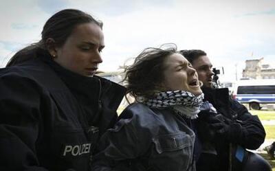 برخورد پلیس با حامیان فلسطین، این‌بار آلمان