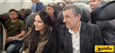 خلاقیت و شگرد هوشمندانه محمود احمدی نژاد برای دست ندادن با زنان+عکس