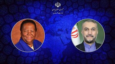 تاکید امیرعبداللهیان بر استمرار همکاری های ایران و آفریقای جنوبی در عرصه های بین المللی