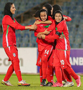 دختران فوتبال ایران قهرمان کافا شدند