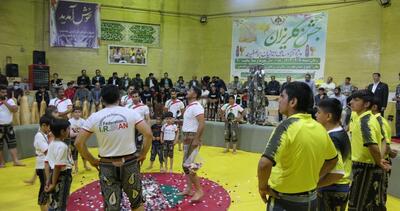 برگزاری جشن گلریزان برای کمک به آزادی زندانیان در گود پهلوانی یاسوج