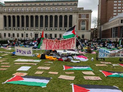 دانشگاه مک‌گیل به اعتراضات ضداسرائیلی پیوست/ چادرهای معترضان برپا شد