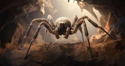 انتشار تصویری عجیب از صدها عنکبوت سیاه در سیاره مریخ