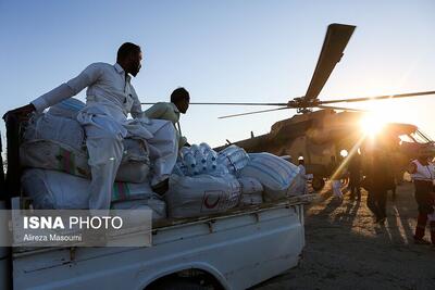 تداوم کمک‌رسانی نیروی دریایی ارتش به مناطق سیل‌زده در سیستان و بلوچستان