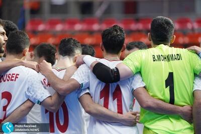 فینال فوتسال قهرمانی آسیا| ایران 1-0 تایلند (نیمه اول)+ ویدیوی گل