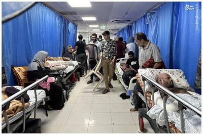 فیلم/ اوضاع فوق بحرانی در بیمارستان‌های غزه