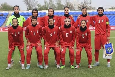 اعلام ترکیب تیم فوتبال دختران ایران برابر قرقیزستان