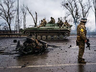 روسیه محل سربازان اوکراینی را بمباران کرد