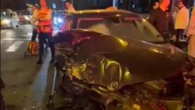 خودرو یک وزیر صهیونیست دیگر واژگون شد