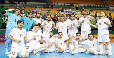 فوتسال ایران بار دیگر  بر بام قاره آسیا ایستاد؛ قهرمانی شماره  13
