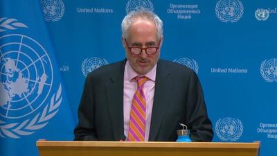 سخنگوی سازمان ملل: امیدواریم توافق آتش بس در غزه ایجاد شود