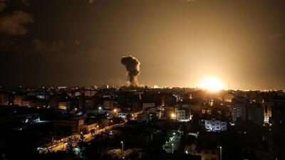 حملات هوایی و توپخانه‌ای گسترده اسرائیل به غزه/ 22 فلسطینی به شهادت رسیدند