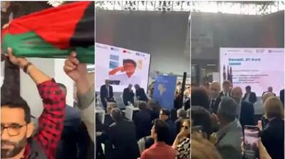 در حمایت از مردم غزه؛  سفیر ایتالیا از نمایشگاه کتاب در تونس اخراج شد+ فیلم