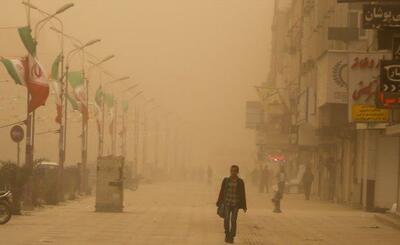 دبیرکارگروه اضطرار آلودگی هوای خوزستان : طوفان در عراق، منشأ گرد و غبار امروز خوزستان