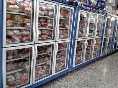 توزیع ۲۰ تن گوشت منجمد گوسفندی وارداتی تنظیم بازاری در قزوین