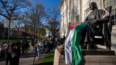 برافراشته شدن پرچم فلسطین در برترین دانشگاه جهان