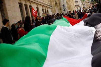 دانشگاه «سوربن» فرانسه در دست حامیان فلسطین