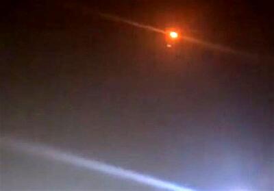 فیلم جدید از مانور تاکتیکی موشک خیبرشکن و  پهپاد 136 در آسمان تل‌آویو