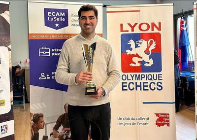 قهرمانی استادبزرگ ایرانی در شطرنج لیون