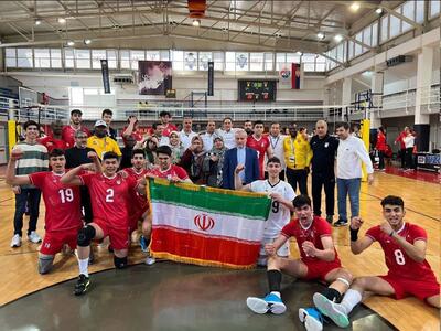 دانش‌آموزان والیبالیست ایران، قهرمان دنیا شدند
