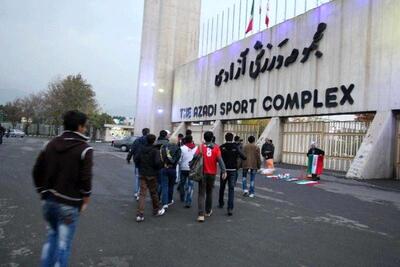 عکس | جایگاه خاطره‌انگیز ورزشگاه آزادی بازگشایی شد