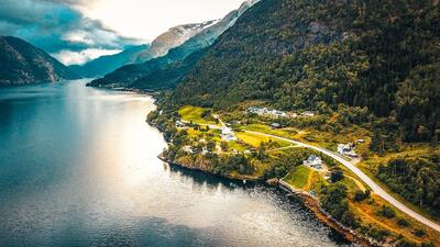 زیبایی خیره کننده جزایر ناهموار و منحصر به فرد لوفوتن در نروژ (فیلم)