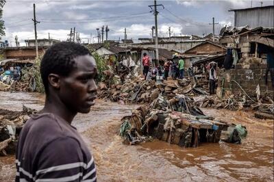 تصاویری آخرالزمانی از کنیا بعد از شکسته شدن یک سد