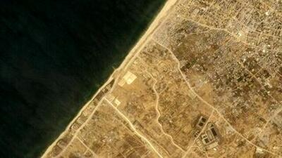 رونمایی آمریکا از پروژه جدید خود در سواحل غزه