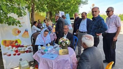 ایستگاه سلامت ویژه کارگران در قزوین برپا شد