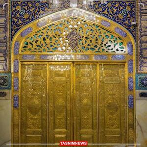 اولین عکس از درب جدید طلای حرم امام رضا (ع) | اقتصاد24