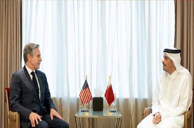 در دیدار وزرای خارجه قطر و آمریکا در ریاض چه گذشت؟